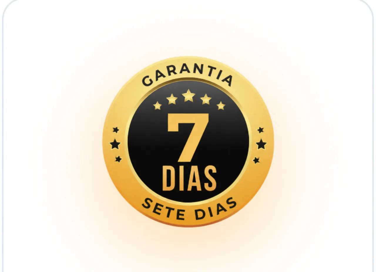 Garantia de 7 dias